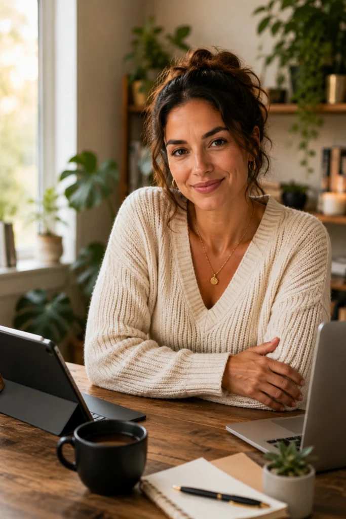 Maya Collins founder of PennyToPower.com personal finance blogger for women