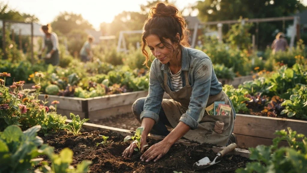 Gardening as a comfort first lifestyle ritual that avoids the spending trap