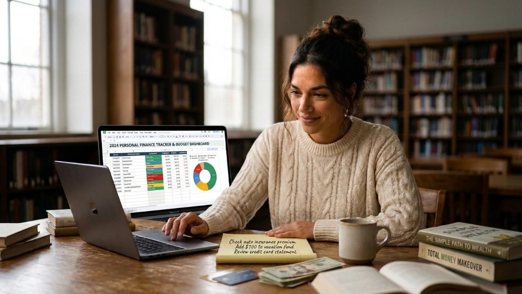 Free Budget Spreadsheet helping me daily budgeting 