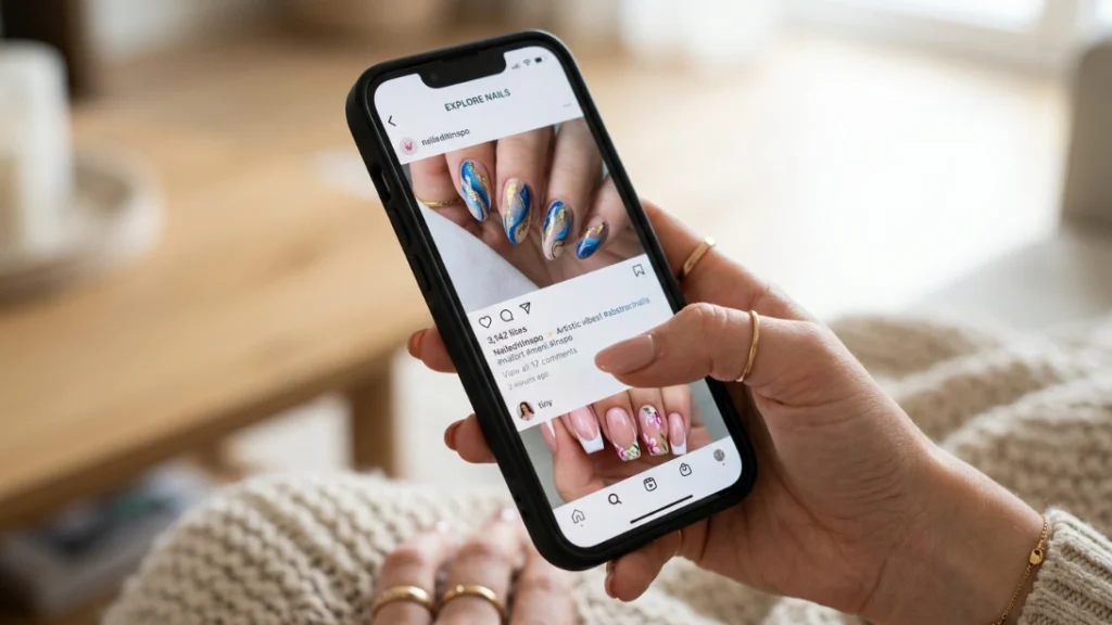 Trend research for a press on nail business
