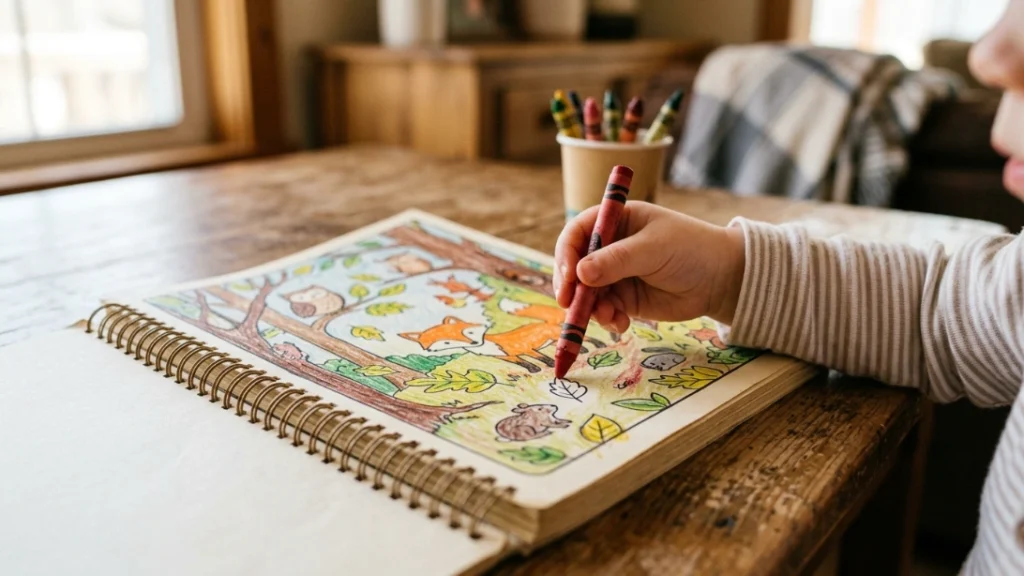 Using AI research for a mom coloring book business niche